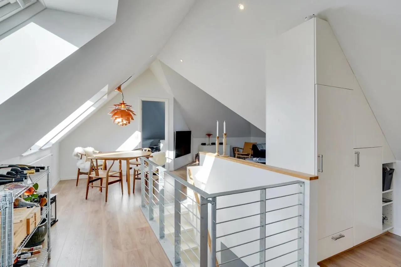 Bath Tub Penthouse In The City Aalborg Apartment
